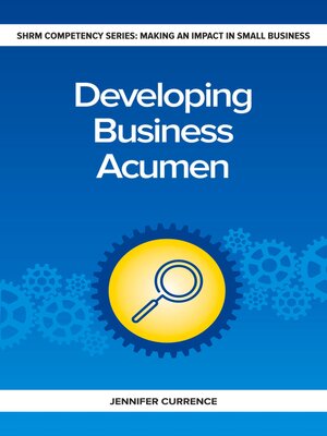 cover image of Developing Business Acumen